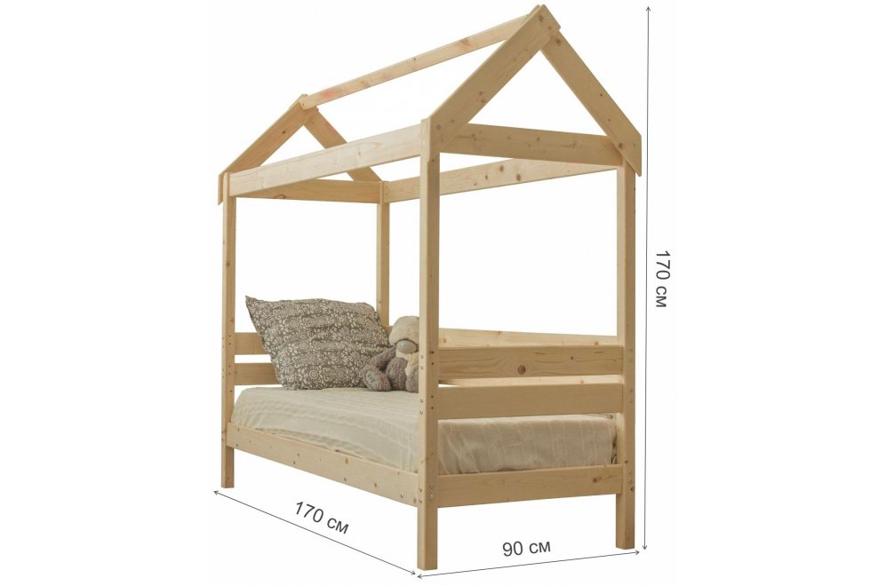 Кровать-домик Линда 80х160