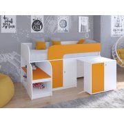 белый / оранжевый