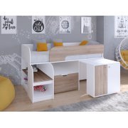 белый / дуб сонома