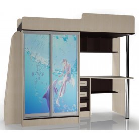 Кровать-чердак Мебелайн-4