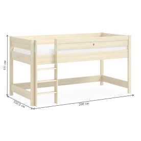 Кровать-чердак Montes