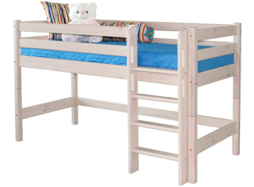 Кровать-чердак Соня с прямой лестницей вариант 11