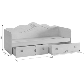 Подростковая кровать Фэнтези