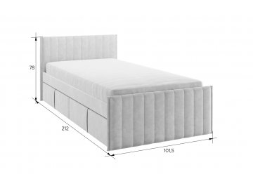 Детские мягкие кровати Твикс 90х200