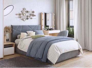 Полутораспальная кровать Бест