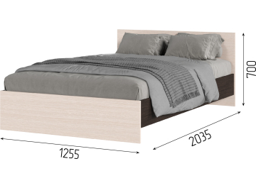 Полутораспальная кровать Бренди КР 556