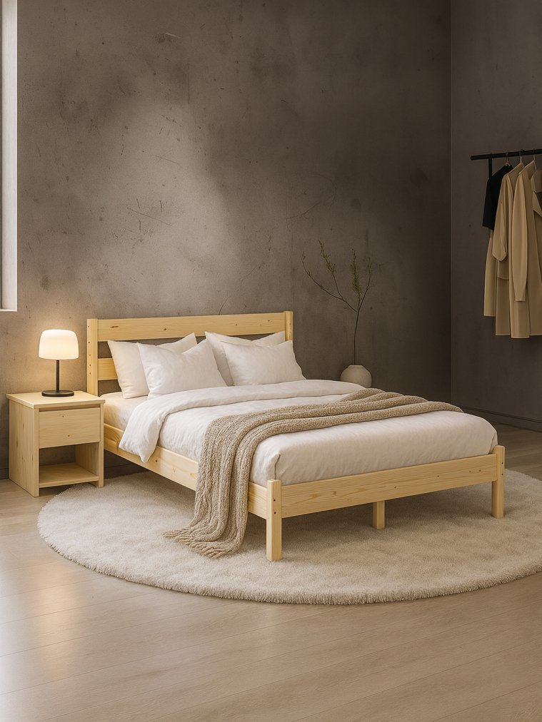 Полутораспальная кровать Элли 120х200