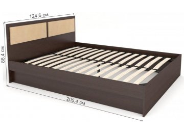 Полутораспальная кровать Сандра