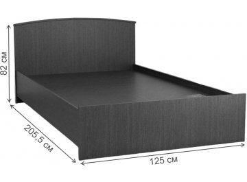 Полутораспальная кровать 32