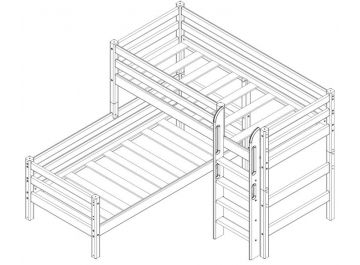 Двухъярусная кровать Соня