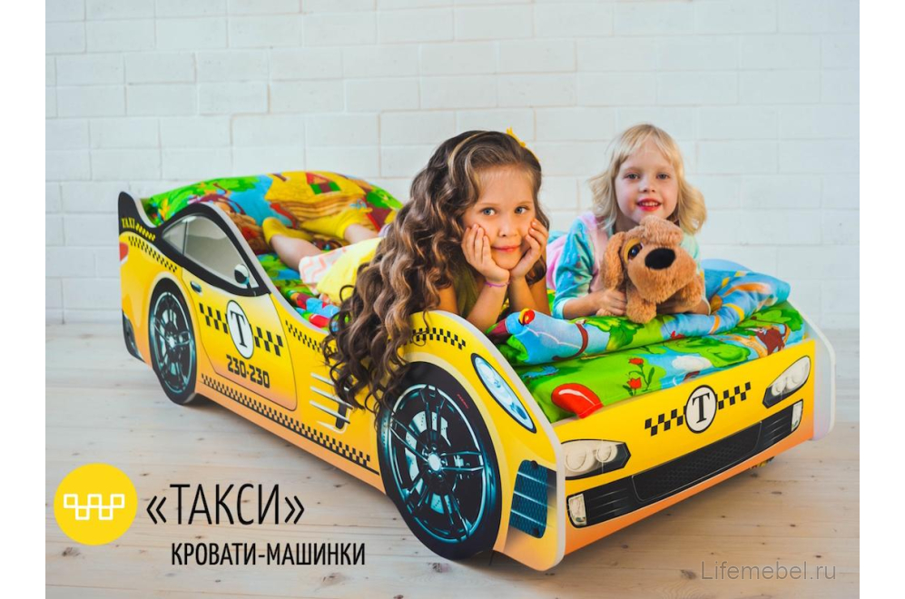 Кровать-машина Такси 70х160