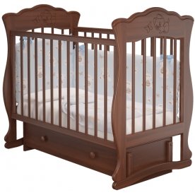 Кроватка Елена 3 с маятником и ящиком