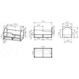 Кроватка Мебелайн-1