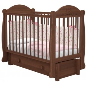 Кроватка Мишутка 3 с маятником и ящиком