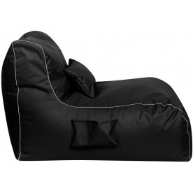 Пуф черный оксфорд