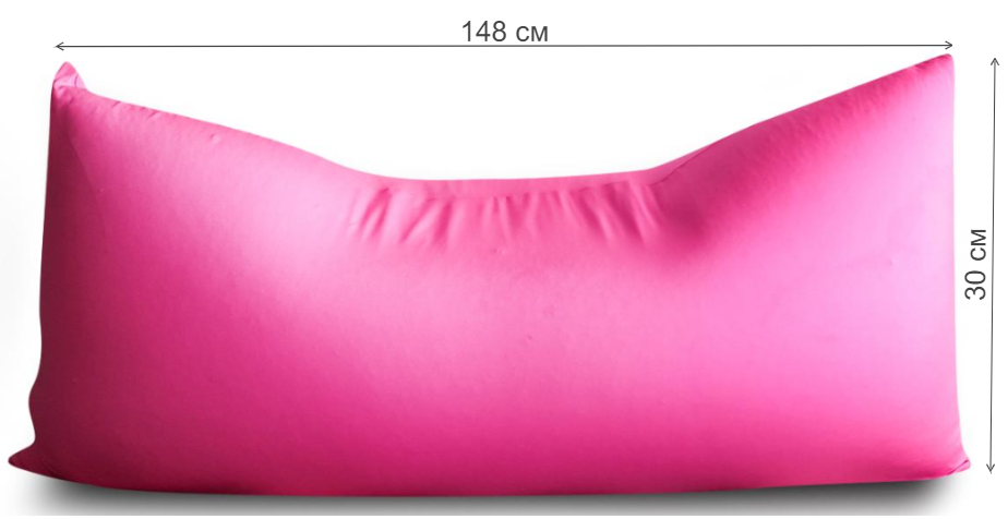 Пуф Flexy розовый