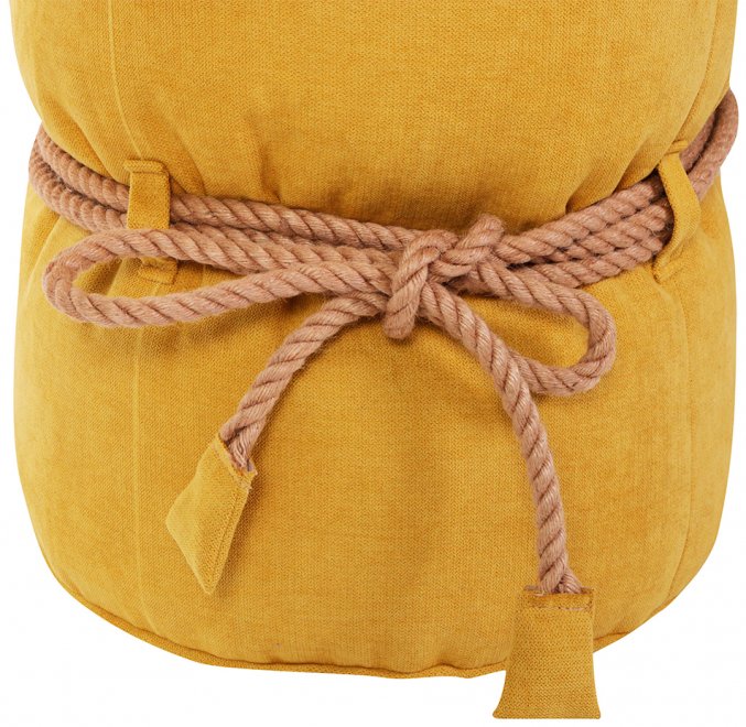 Пуф Кнехт желтый