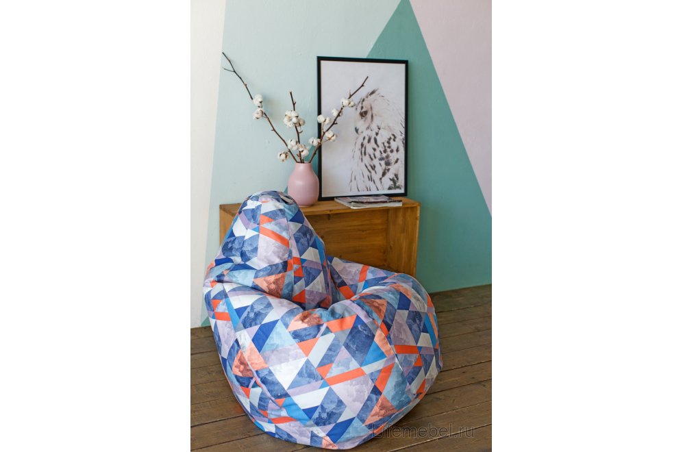 Пуф-мешок Деним XL