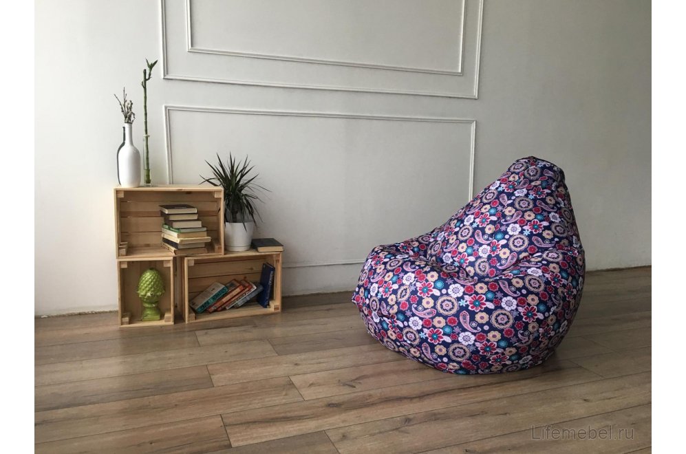 Пуф-мешок Огурцы XL