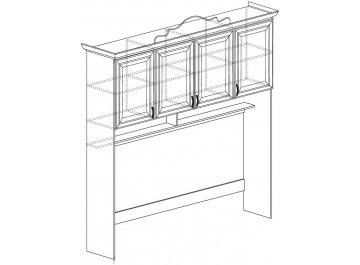 Надстройка для кровати Алиса №564
