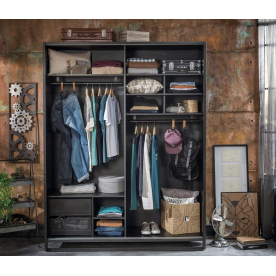 Шкаф-купе детский Dark Metal