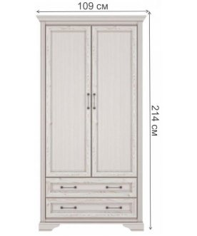 Шкаф Stylius B169-SZF2D2S