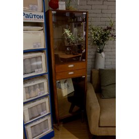 Шкаф-витрина Bruni BR-13 орех