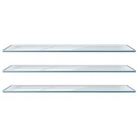 Полки Полки-1 из стекла для витрины АТЛАНТА (набор 3 шт.) №9
