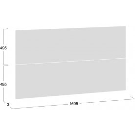 Заглушина для ящика кровати с ПМ тип 2