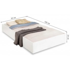 Выдвижная кровать White