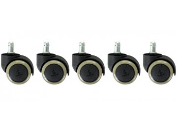 Набор колес Бюрократ CastorSet3850 pu