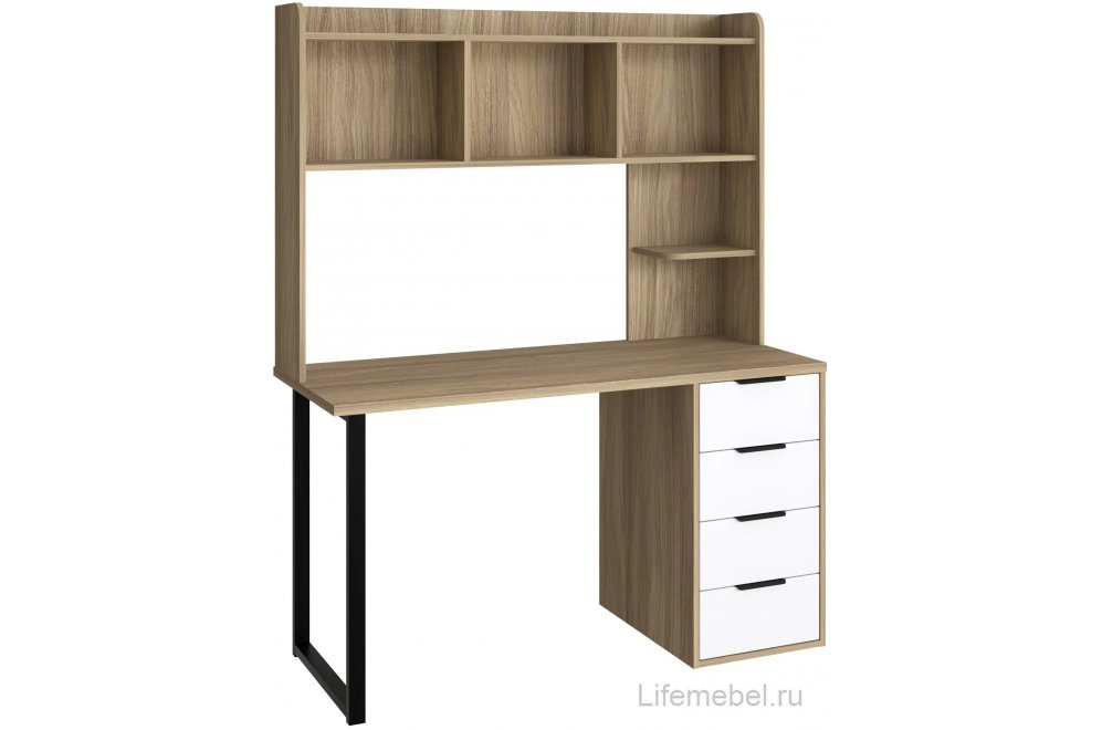 Надстройка для стола П-102 блэквуд ячменный