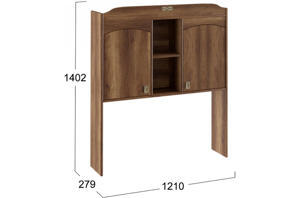 Надстройка для стола Навигатор ТД-250.15.11 дуб каньон