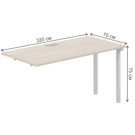 Приставка для письменного стола SG.268