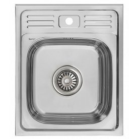 Мойка накладная 506016 0,6 1Ч1К