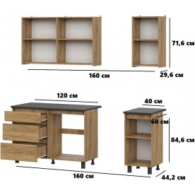 Кухня Денвер 1.6 м