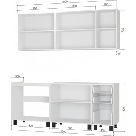 Кухня Сканди 2.0 м