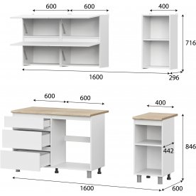 Кухня Токио 1,6 серия 3