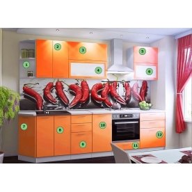 Готовая кухня Валерия-М комплектация 7