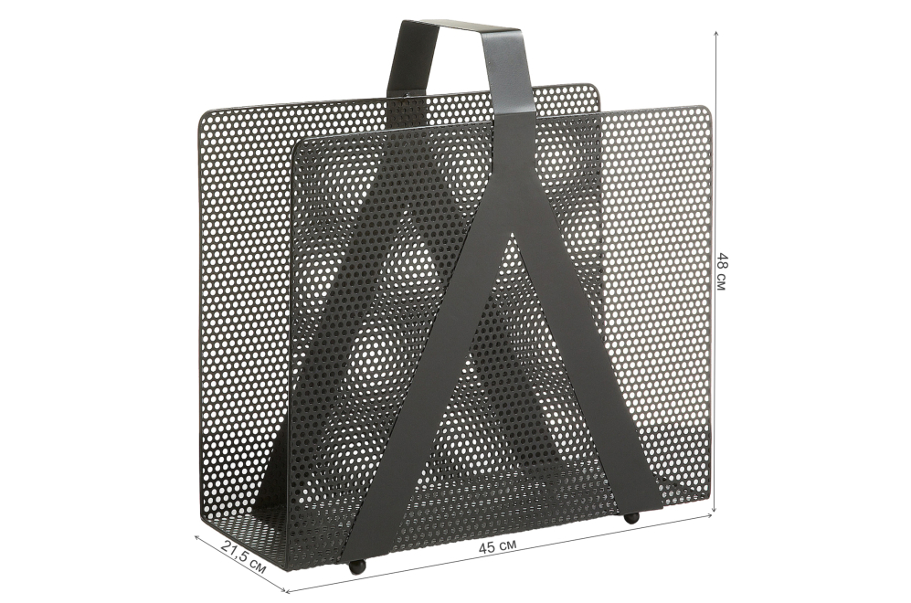 Газетница Graph черный