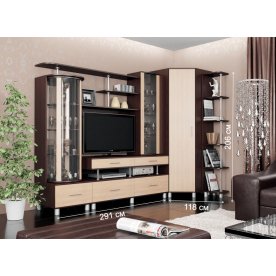 Гостиная Лима венге мали / дуб молочный