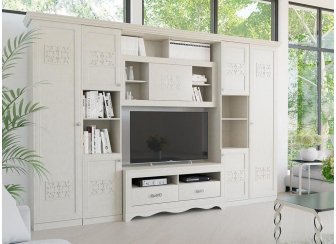 Модульная гостиная Саванна комплектация 8