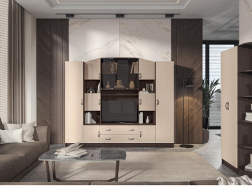 Готовая гостиная Кармен ТВ 301