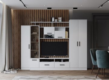 Готовая гостиная Оскар-5 белый