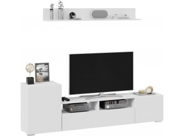 Готовая гостиная Сильвия белый ясень