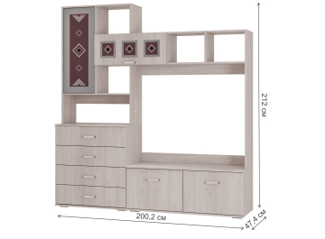 Готовая гостиная Белла