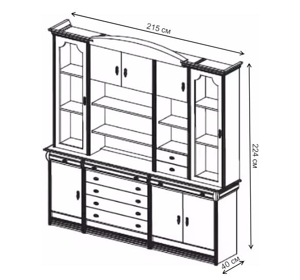 Стенка №24 ИМПЕРИЯ