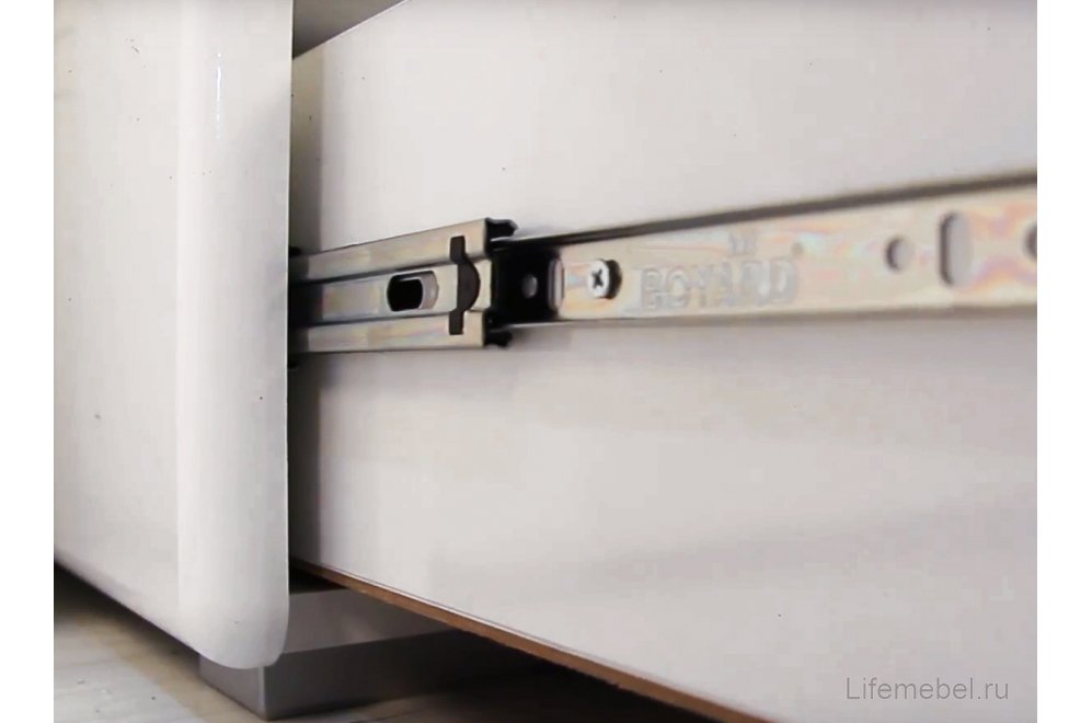 Модульная гостиная Наоми комплектация 3 белый глянец