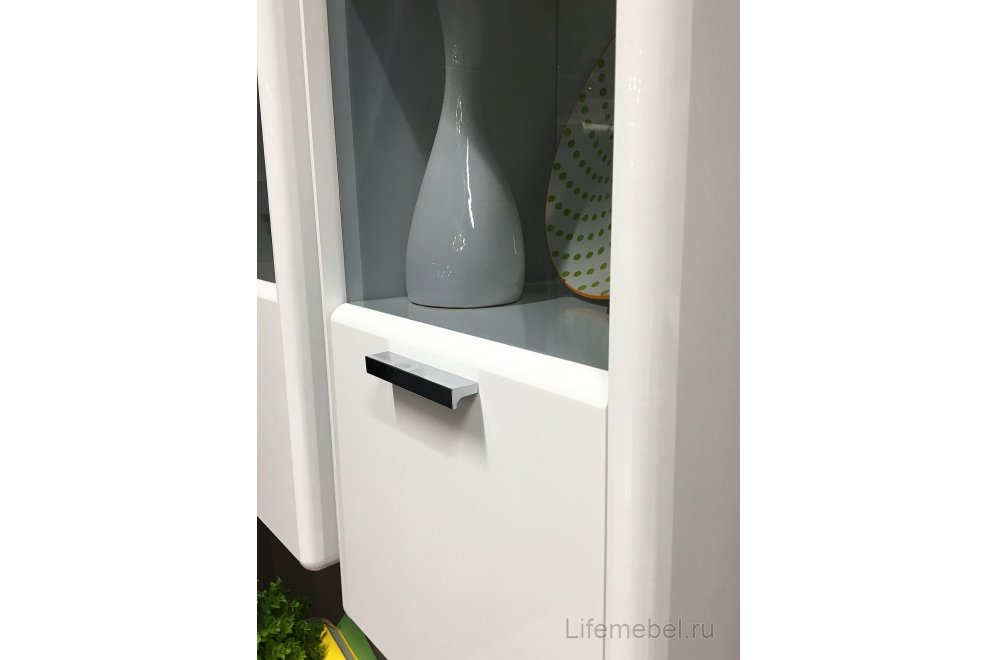 Модульная гостиная Наоми комплектация 5 белый глянец