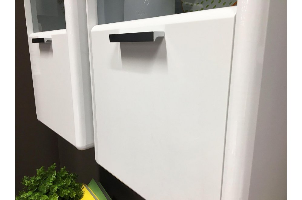 Модульная гостиная Наоми комплектация 8 белый глянец